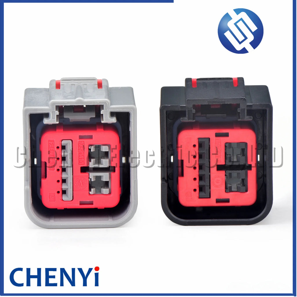 7 Pin Automotive waterproof connector Car window regulator motor harness plug 1732140-1 1732140-8 1732116-1 For Ford Buick