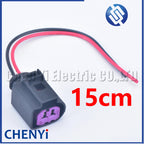 2 Pin Automotive Waterproof Engine Speaker Housing Sensor Connector Wire harness Plug 1J0973772 1J0 973 772