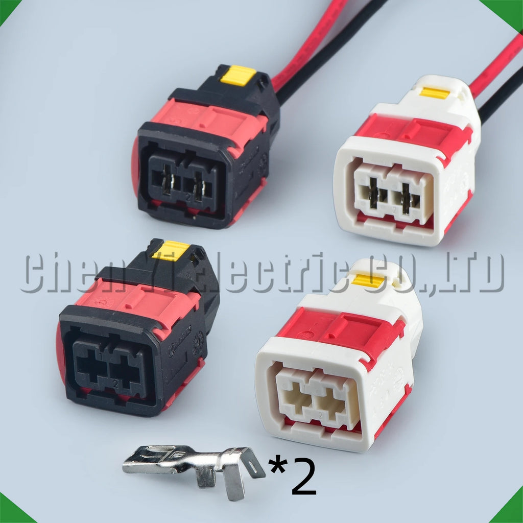 2-pin auto connector automotive connectors computer module power harness