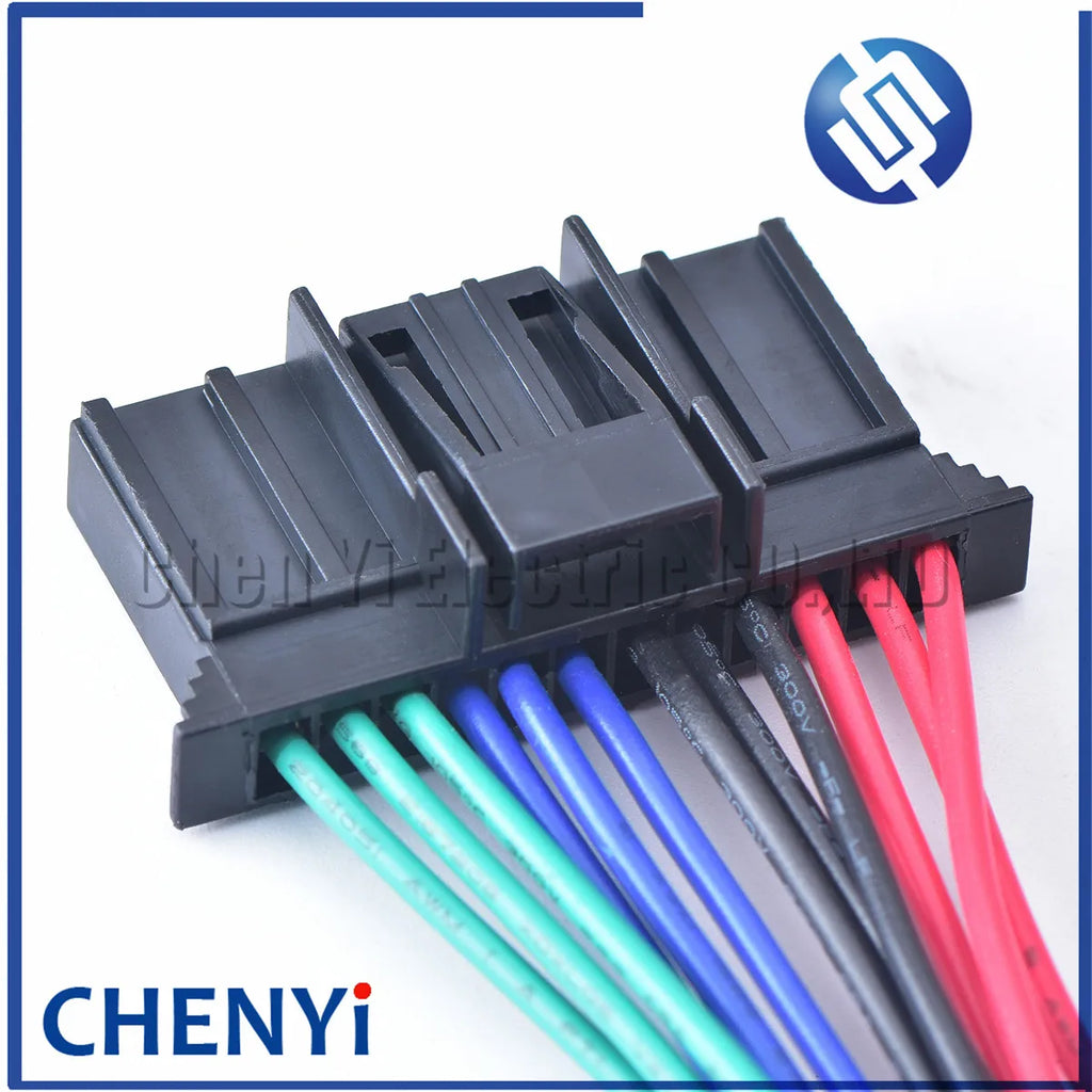 12 Pin plastic housing plug 12p wire harness connector 211PC122S0017 211PC122S0017 with 15 cm 18awg pigtail plug