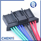 12 Pin plastic housing plug 12p wire harness connector 211PC122S0017 211PC122S0017 with 15 cm 18awg pigtail plug