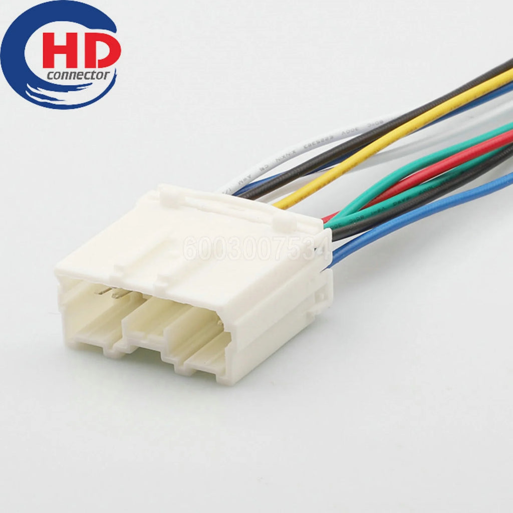 14 Unsealed Pin Automotive Power Window Switch Wiring Harness Socket For Galant 7123-8346 MG610406 MG620407 7122-8346