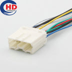 14 Unsealed Pin Automotive Power Window Switch Wiring Harness Socket For Galant 7123-8346 MG610406 MG620407 7122-8346