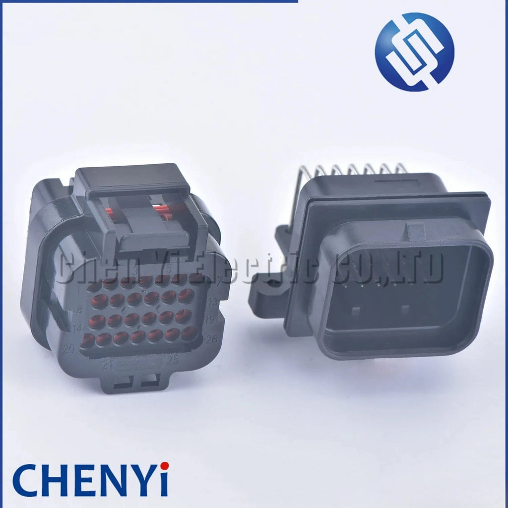 26 Pin Automotive Connector Electrical wire harness plug 6437288-4 3-1437290-8 For PCB ECU