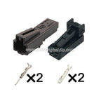 2PIN Connector Unsealed 0.6mm Series Male Female Connectors Automobile Housing 4E0972575 4B0971832 1534112-1
