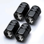 Aluminum Car Tire Valve Stem Caps Wheel Nipple Cover AirCover Tire Valve Cap Set for Cars SUVs Bike Trucks and Motorcycles Tools