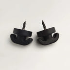 Car Mesh Pocket Hook Seat Mesh Buckle Car Interior Trunk Screw Fixing Hook Ring Universal Storage Mesh Pocket Mounting Clip