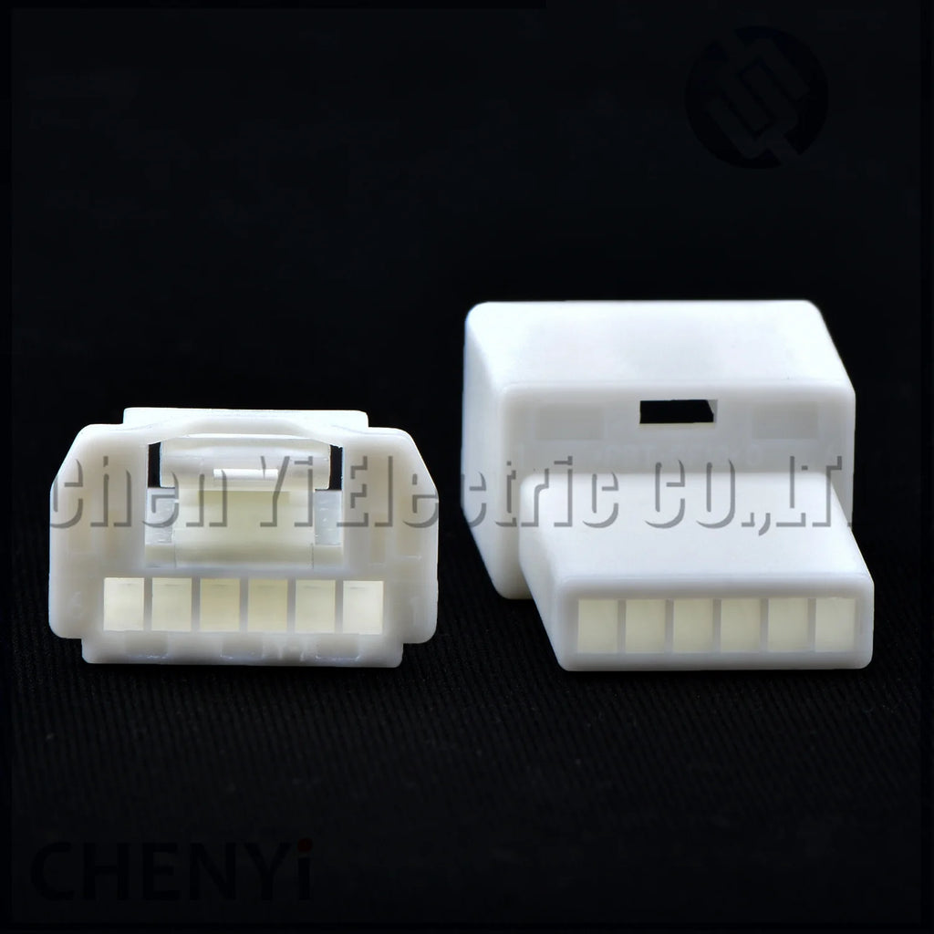 6 Pin HE series male or female Automotive Connector Car ambient light Reading light plug 1111500607JA001 For Toyota Nissan Honda