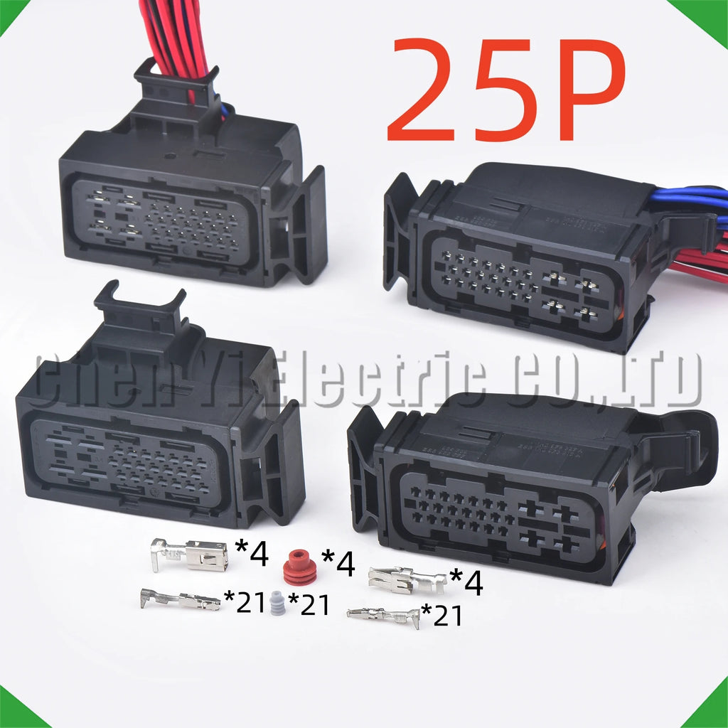 25-Pin Auto Connector Connectors Gearbox DQ200 Speed harness 1H0973327A 966577-1 Vw