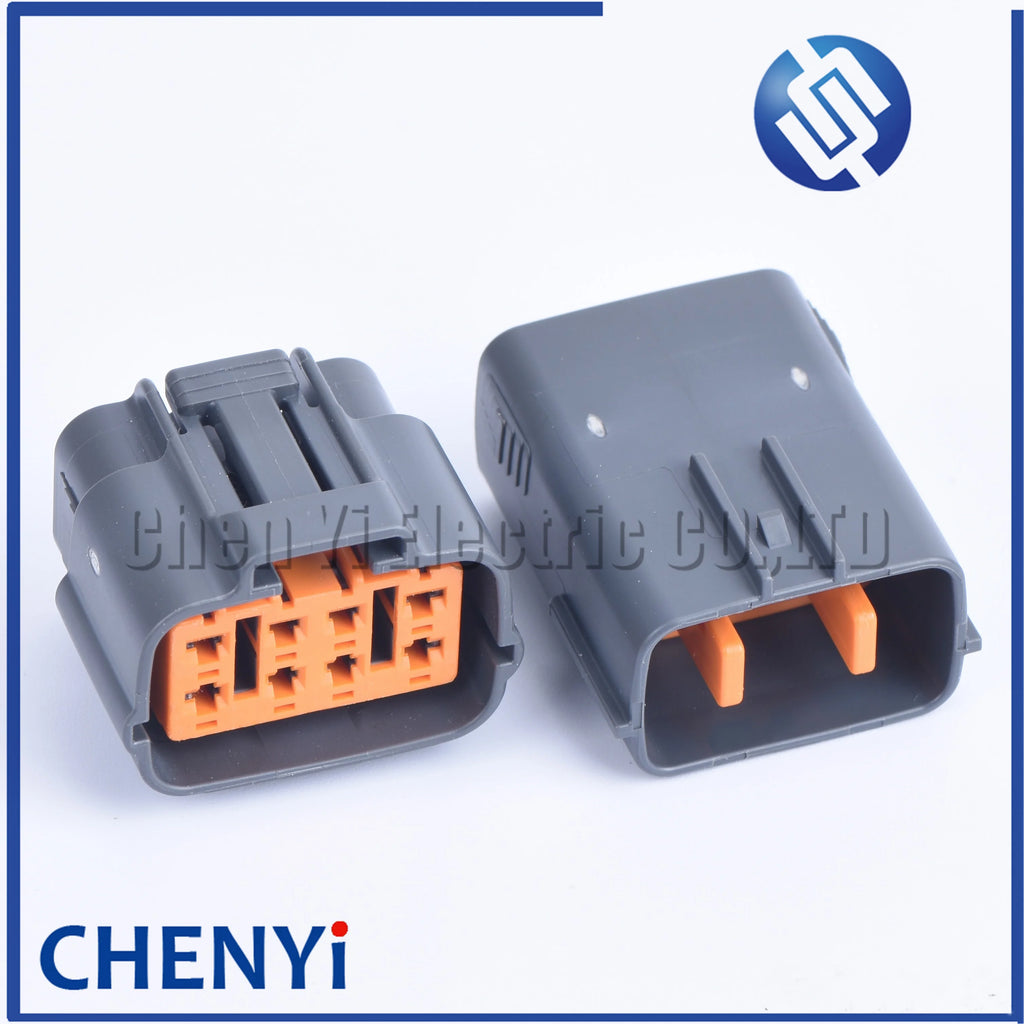8 Pin Auto Electric Waterproof Plug Wiring Cable Harness Connector 6195-0054 6195-0051 For Mazda Nissan Toyota
