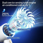 Motorcycle Portable Hand Fan 100 Wind Speeds Mini Turbo Handheld USB Rechargeable Highspeed Camping Cooling Electric Air Cooler