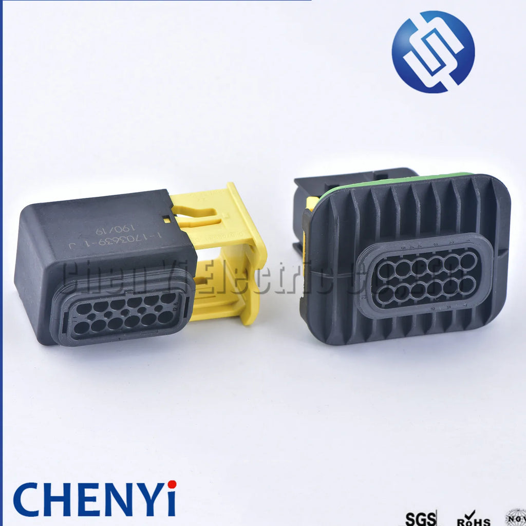 12 Pin Female or male Automotive Waterproof Wire Harness Wiring Connector plug 1-1703639-1 1-1564520-1 0-1670898-1 1-1564414-1
