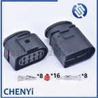 8 Pin 3.5mm 8D0973834 8D0973734 Auto Waterproof Connector 8D0 973 834 8D0 973 734 Radar Taillight Light Socket