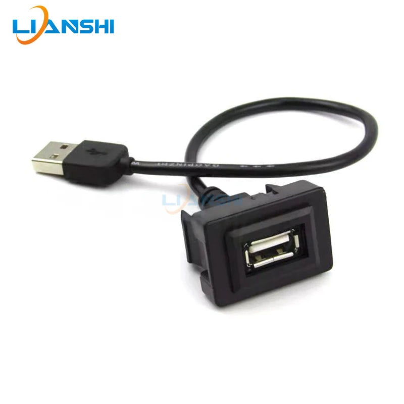 This is applicable to the reserved USB interface data cable for the original Toyota Vios, Corolla and Levin