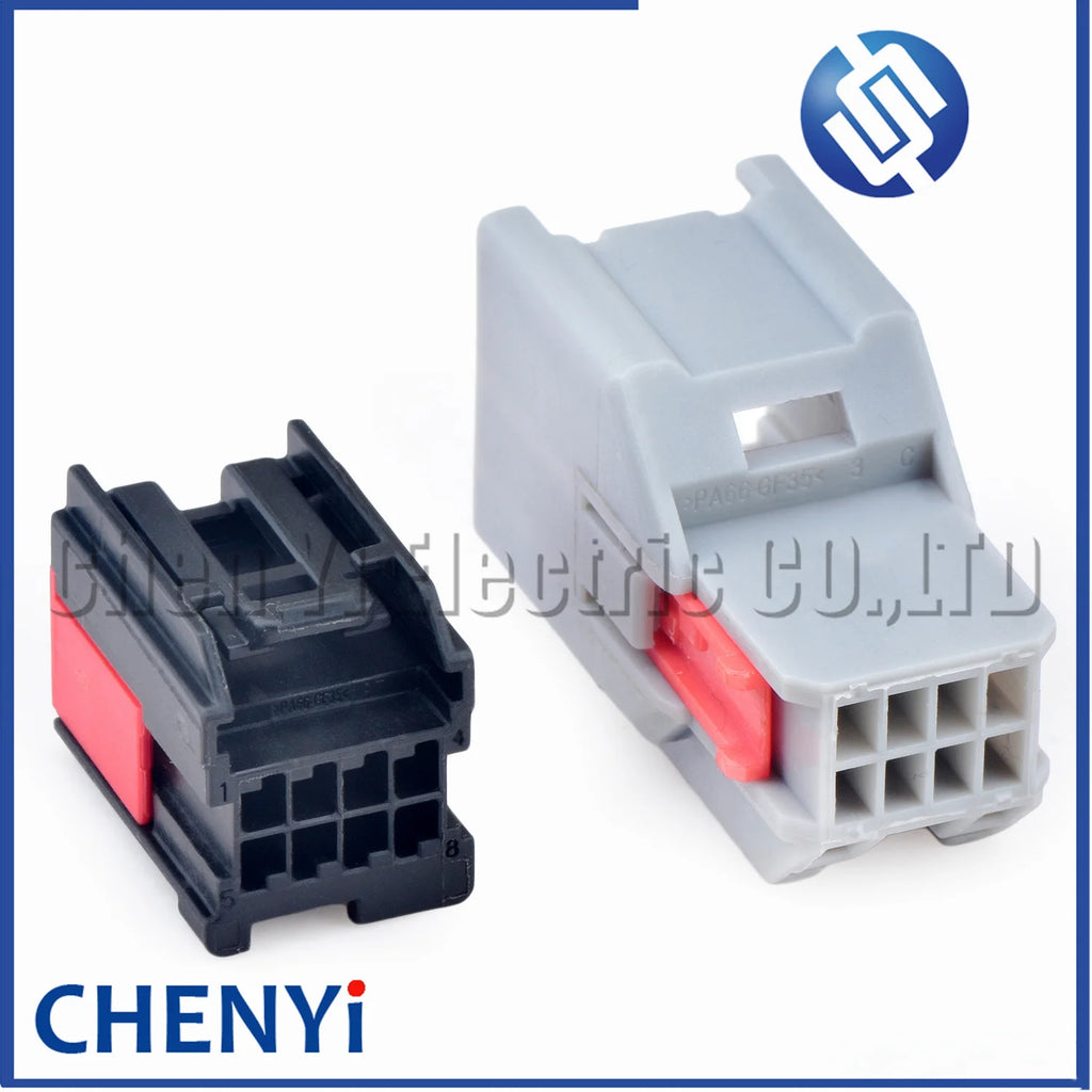 8 Pin male or female car connector audio control panel wiring harness connector plug 1456987-3 1411168-1 For Ford Focus