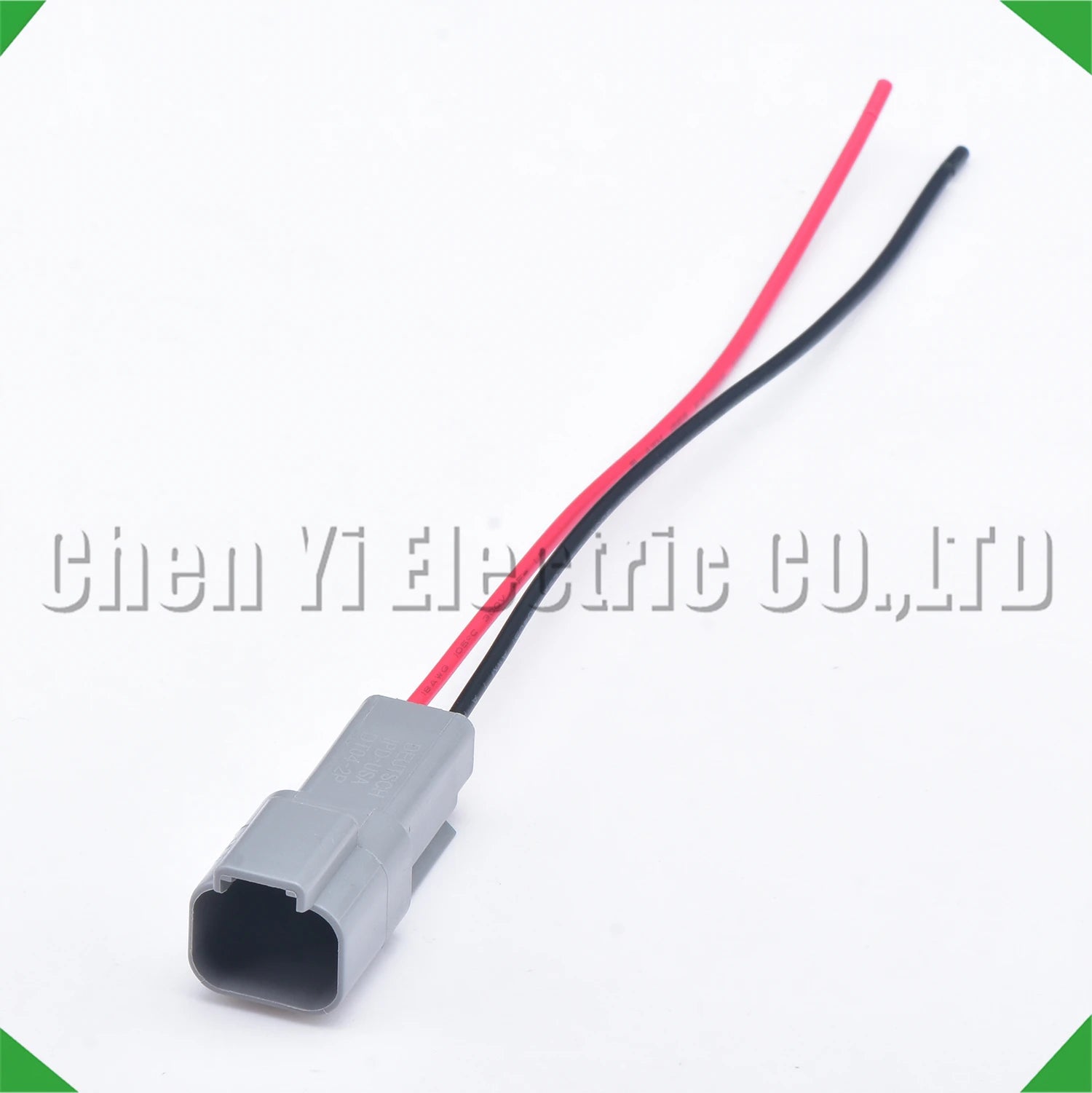 2-Pin Wire Harness female Waterproof Connector Automotive Electrical Harness pigtail