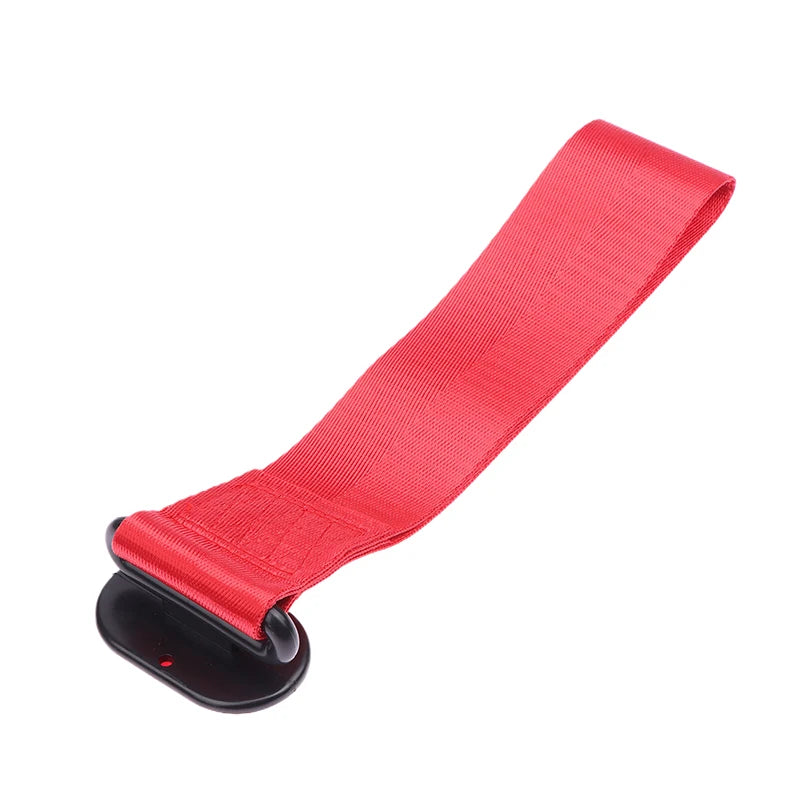 High Strength Car Color Pendant Tow Strap Belt Tow Rope Sticker Ribbon Car Decor Sticker Trailer Ropes Bumper Towing Strap