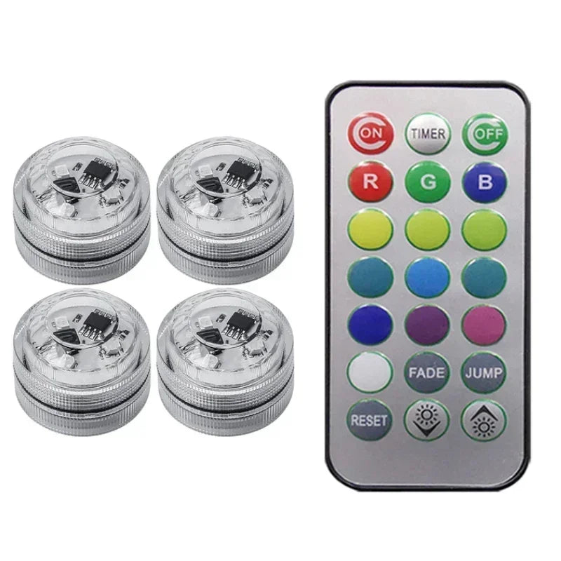 Car Auto LED RGB Interior Atmosphere Strip Light Decorative Foot Lamp With USB Wireless Remote Music Control Multiple Modes For
