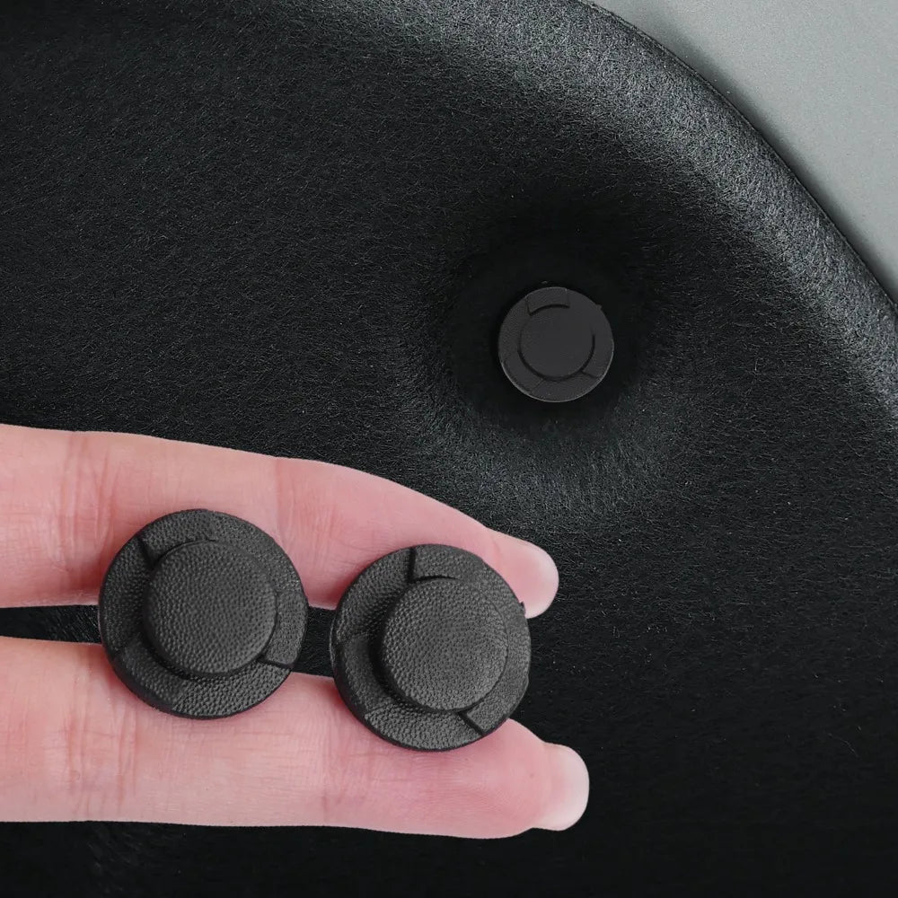 50/10pcs Diameter 8mm Black Plastic Auto Fasteners Rivets Clips Vehicle Car Bumper Door Panel Fender Liner Clips Retainer