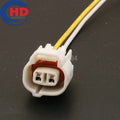 2 Pin 2mm Female auto waterproof fuel injector connector Temperature Sensor Harness plug 1jz 2jz for Toyota Mazda