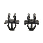2pcs Car Hood Prop Rod Clip Stay Clamp Holder For Nissan Plastic Black GOOD QUALITY Fastener Retainer