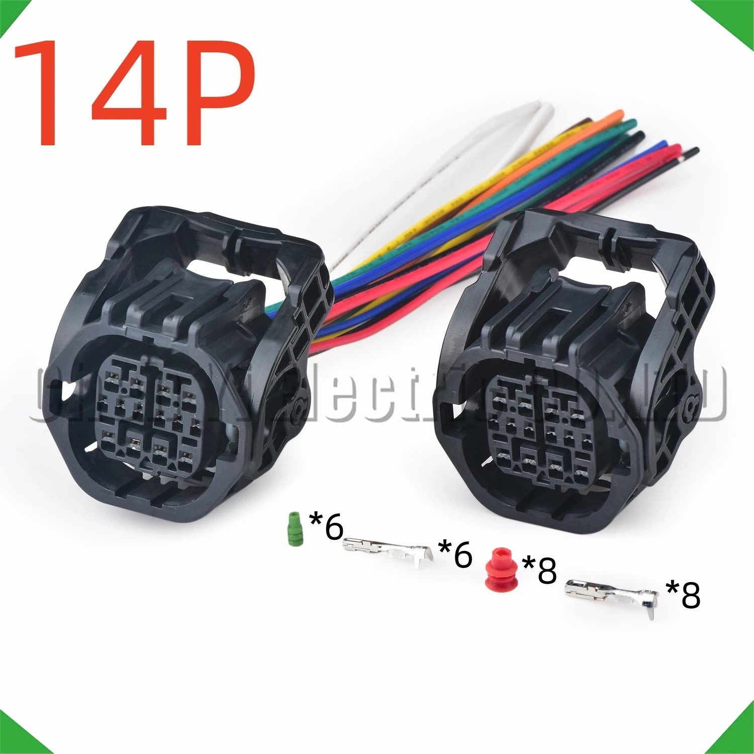 14-pin auto connector connector automotive connectors front hyundai kia headlight