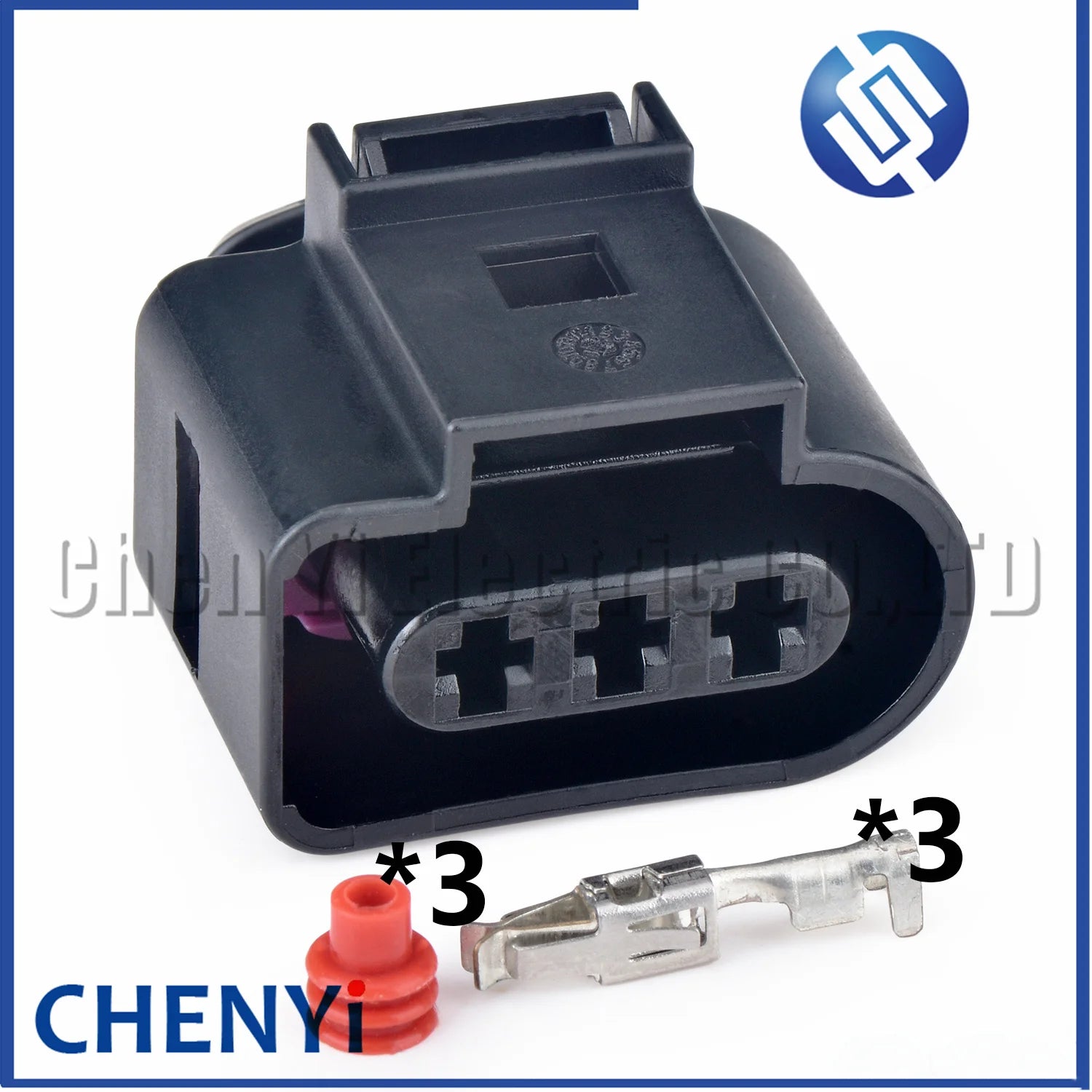 3 Pin 3.5 mm Automotive Fog Lamp Light Socket Crankshaft Sensor Plug 1J0973723G 1J0 973 723G 1J0973723 1J0 973 723