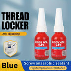 10 Ml Medium Strength Threadlocker Blue Threadlocker Adhesive 243 Threads Below M20 Amagi