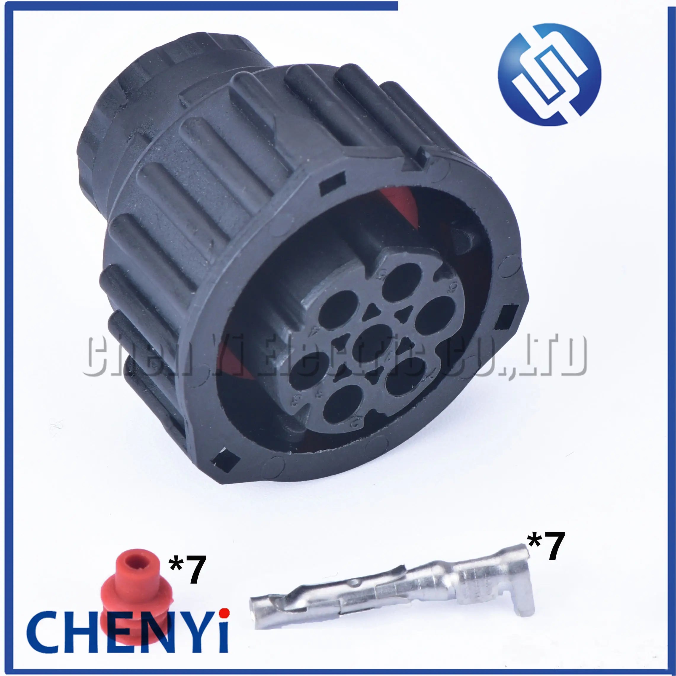 2 set 7 pin 1.5 mm BU-STE KPL CIRCULAR DIN HOUSINGS Male or Female Connector 968421-1 967650-1 1718230-1 with cable Sheath