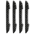 Car Door Carbon Fiber Anti-collision Protector Bar Stickers Rearew View Mirror Cover Protection StripSide Edge Protection Amagi