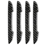 Car Door Carbon Fiber Anti-collision Protector Bar Stickers Rearew View Mirror Cover Protection StripSide Edge Protection Amagi