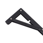 1Pcs Campervan Folding Bracket Table Shelf Motorhome Caravan Black Finish Stainless Steel Mini Folding Table Car Accessories