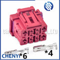 10 Pin Auto Instrument circuit control connector Car seat plug 4F0937743B 4F0937733B 4F0 937 743 B 4F0 937 733 B