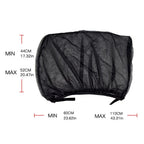 2pcs Car Window Shade Side Window Sun Tools Vehicle UV Protect Shield Mesh Mosquito Cover Breathable Protection Privacy Sunshade