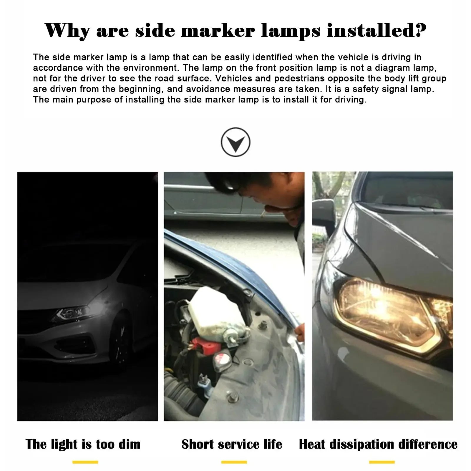 1pc Universal Car Replaceable T10 Running Lights Width Lamp Car License Plate Light Headlight Bulbs Car Light Accessories Amagi