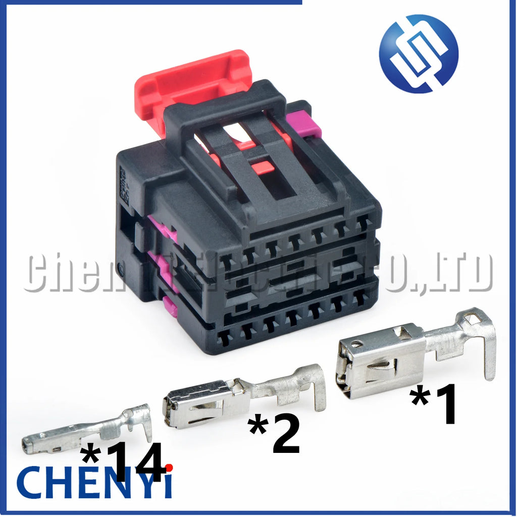17 Pin Automotive Power Seat switch Connector Car seat heating module Wire harness Plug 8K0972483 4F0972575 A/B/C/D/E/F/G