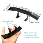 Mini Tail Fins For Cars Decoration Vehicle Exterior Retrofit Parts Racing Sport Style Universal Decorative Spoiler Wing