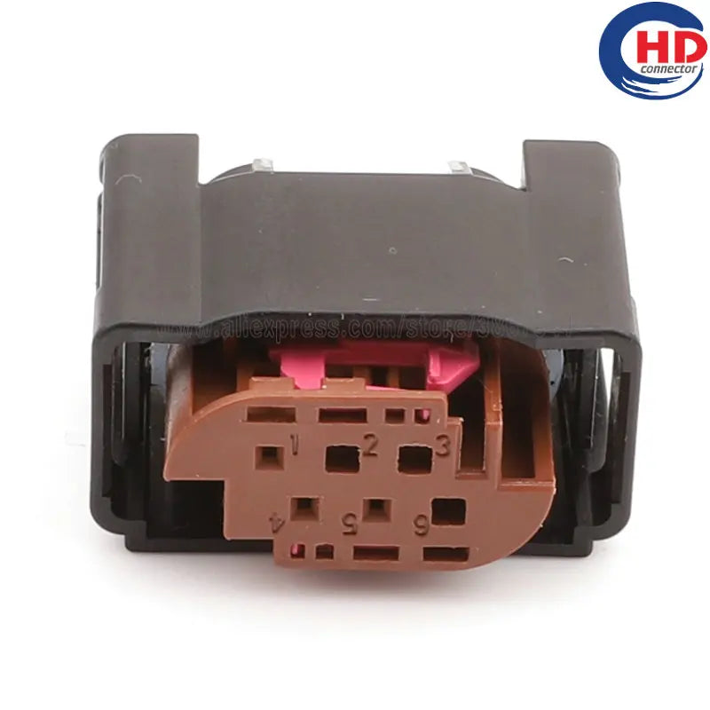 6pin male electric housing plug auto wiring cable connector  1-967360-2