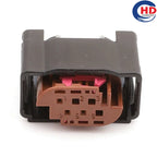 6pin male electric housing plug auto wiring cable connector  1-967360-2