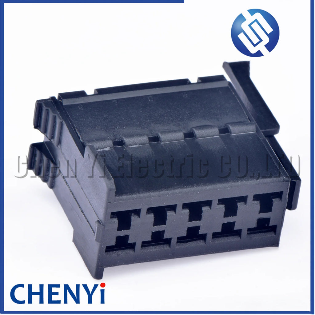 10 Pin Auto Wiring Connector AC Assembly Car Plastic Housing Modification Socket Plug 1-929505-4 929504-1 929504-4