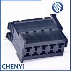 10 Pin Auto Wiring Connector AC Assembly Car Plastic Housing Modification Socket Plug 1-929505-4 929504-1 929504-4