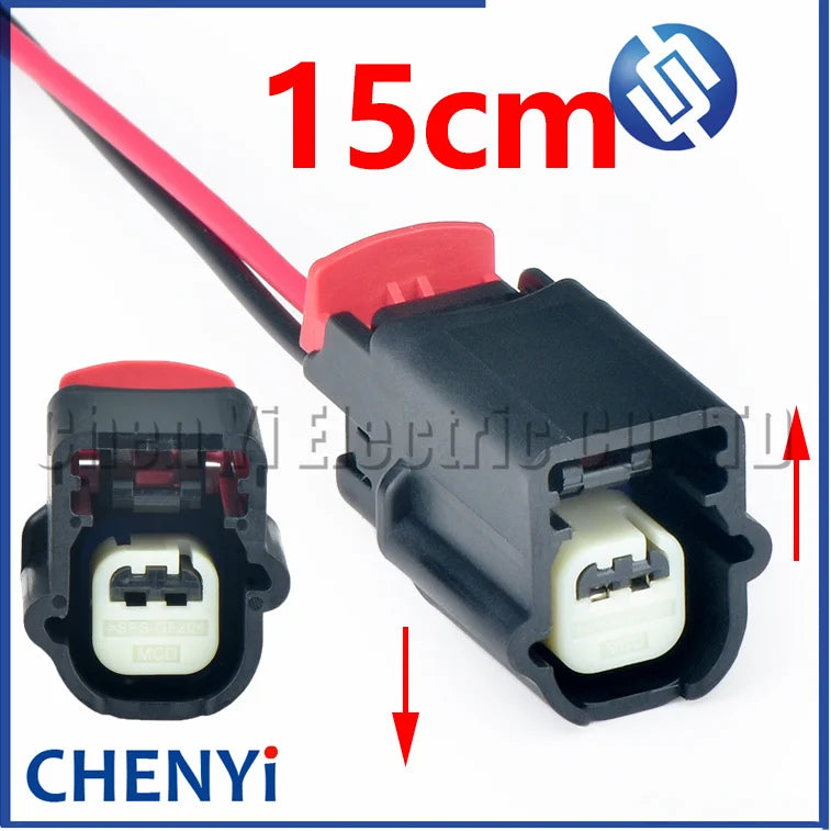 2 Pin Auto Fog lamp daytime light connector Temperature sensor plug AU5T-12A647-AC 31402-2510 34977-2100 For Ford Honda Toyota