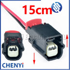 2 Pin Auto Fog lamp daytime light connector Temperature sensor plug AU5T-12A647-AC 31402-2510 34977-2100 For Ford Honda Toyota