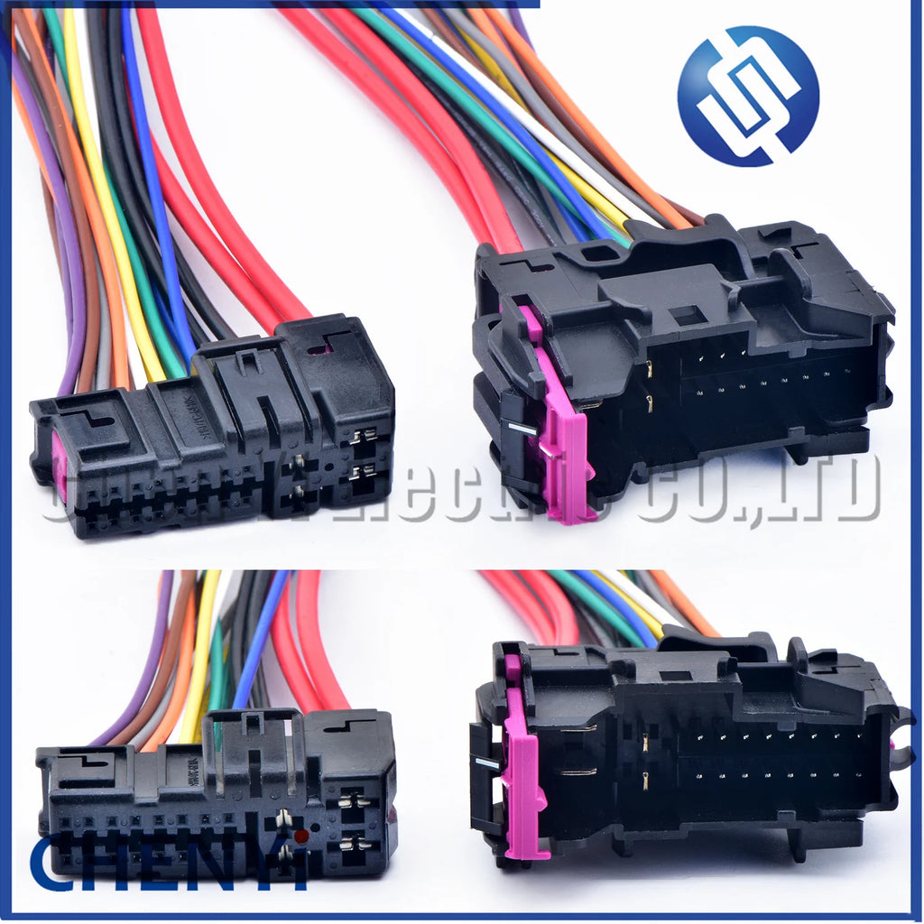20 Pin/Way Male Or Female Front Door L/R Connector Plug With Wire Harness 8E0 972 702 8E0 972 701 8E0972702 8E0972701