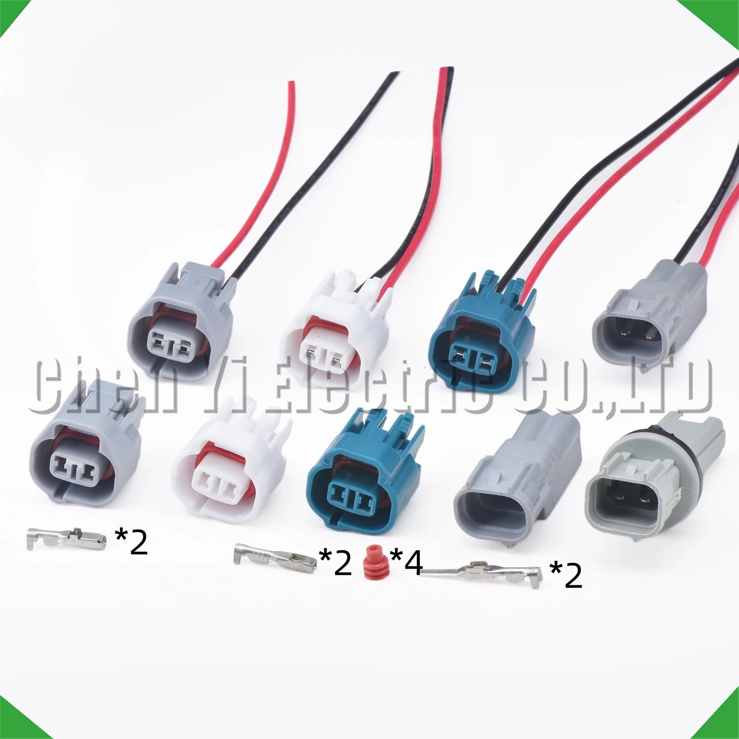 2-pin connector connector light width indicator conditioning fog light