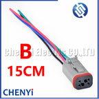 4 Pin Automotive waterproof connector harness plug DT06-4S DT06-4SA DT06-4SB DT06-4SC DT06-4SD For Heavy duty truck EBC system