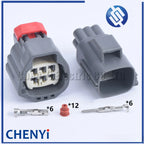 6 Pin male or female 7282-5553-10 7283-5553-10 Electric Pump Plug Waterproof Electronic Fuel Pump Assembly Wire Sockets