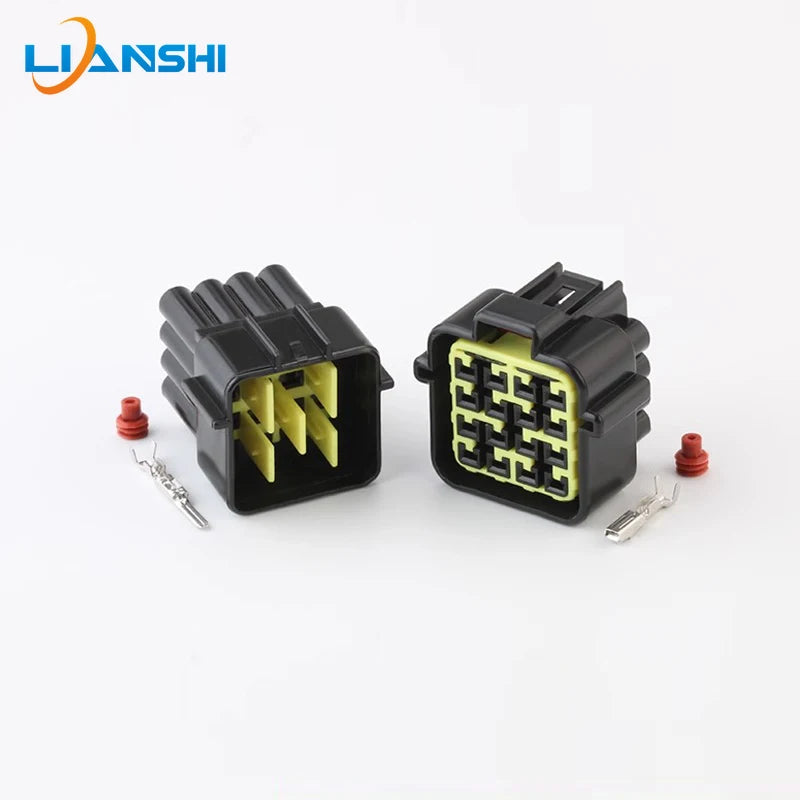 FW-C-16M-B/FW-C-16F-B automotive waterproof connector 16-hole connector rubber shell sheath with terminal