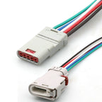 5 Pin Waterproof 1.2mm Male Female Connectors Motorcycle Electrical Harnesses For Chevrolet Traverse SRVWSB-05-AH SRVPB-A05-H