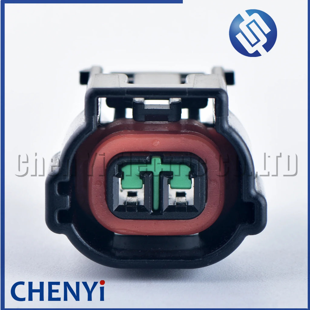 1 set 2 Pin female Automobile waterproof connector Fuel injector sensor plug HD035-02027 With pins For Hyundai Kia